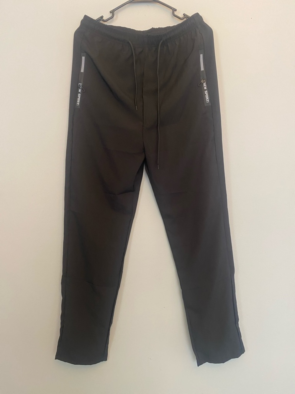 Brand New! Women's Black Elastic-Waist Ankle Jogger Pants